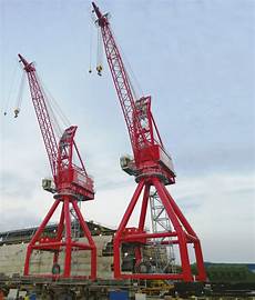 Single Boom Shipyard Cranes